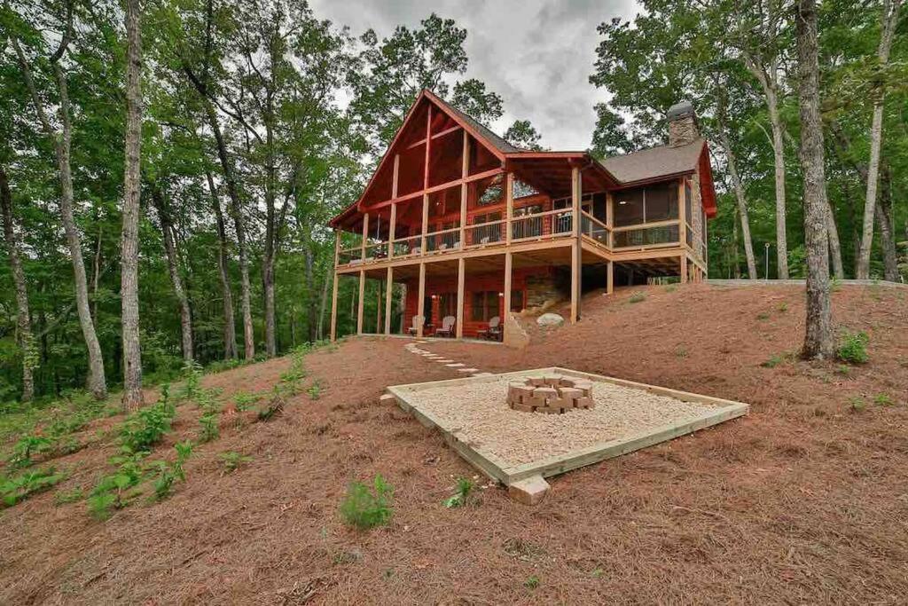 Mountain Hideaway With Hot Tub & Fire Pit Villa Mineral Bluff Exterior foto