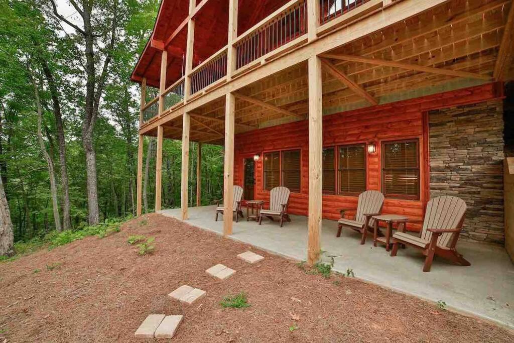 Mountain Hideaway With Hot Tub & Fire Pit Villa Mineral Bluff Exterior foto